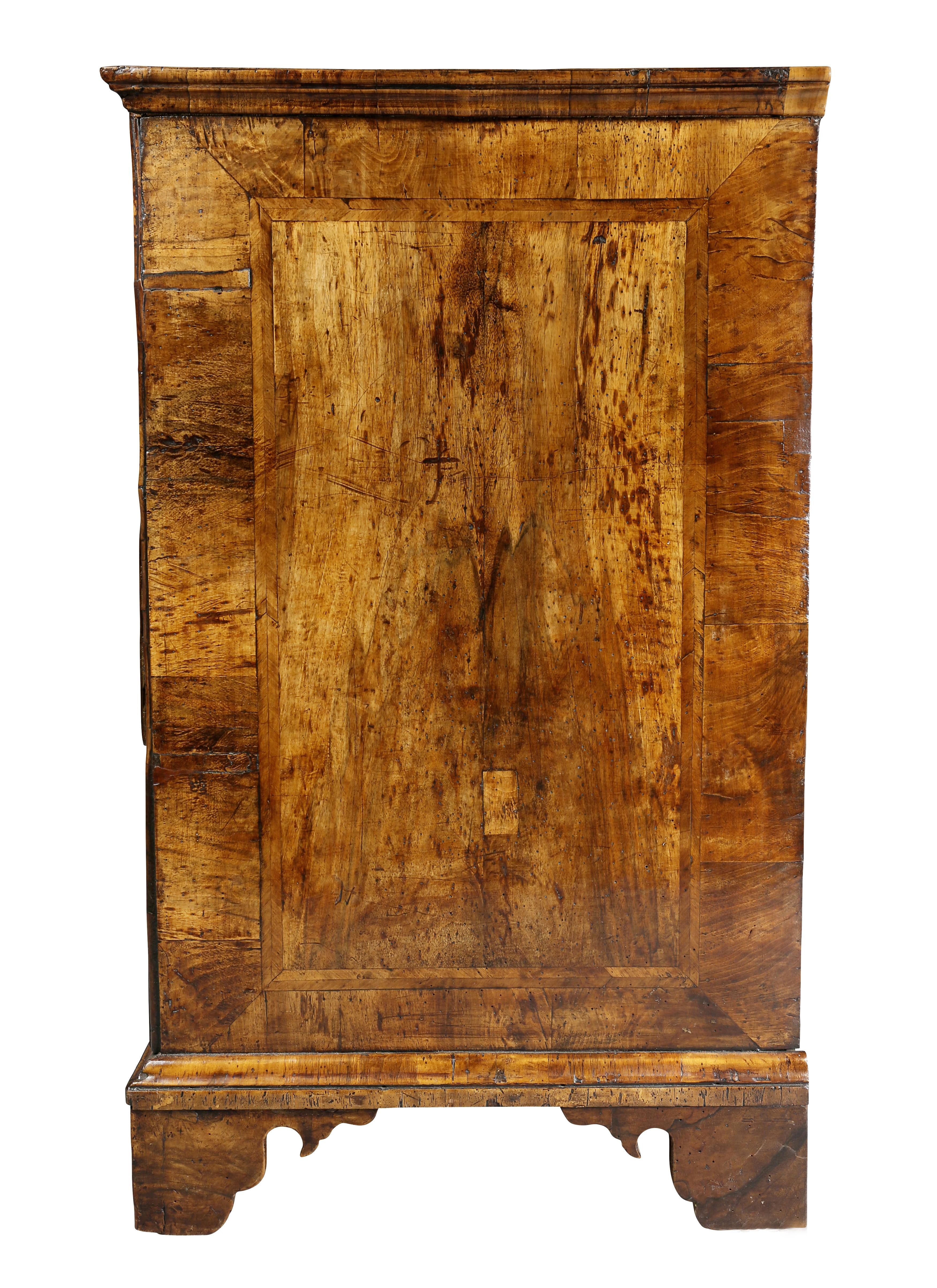 Charles II Walnut Chest of Drawers 4