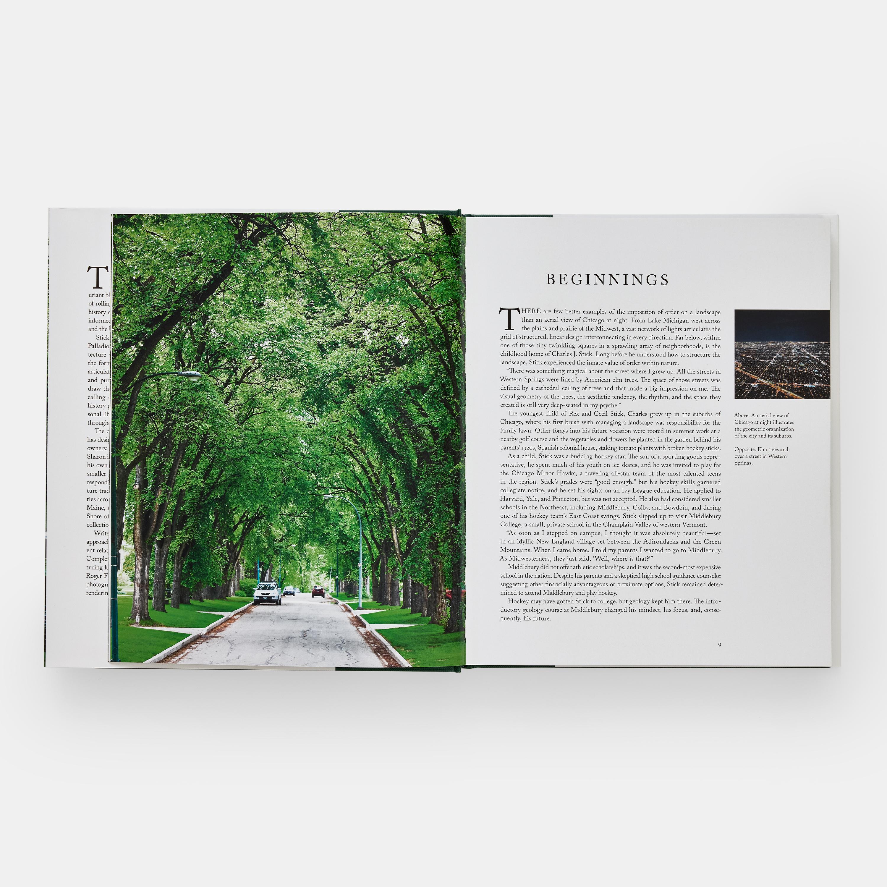 Una fascinante monografía biográfica de Charles J. Stick, el arquitecto paisajista de Virginia famoso por sus jardines de base histórica y cultural llenos de exuberante floración.

Charles Stick vive y trabaja en la región del Piamonte de Virginia,