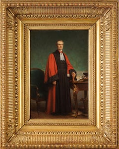 Porträt von Präsident Louis-Marie de Belleyme