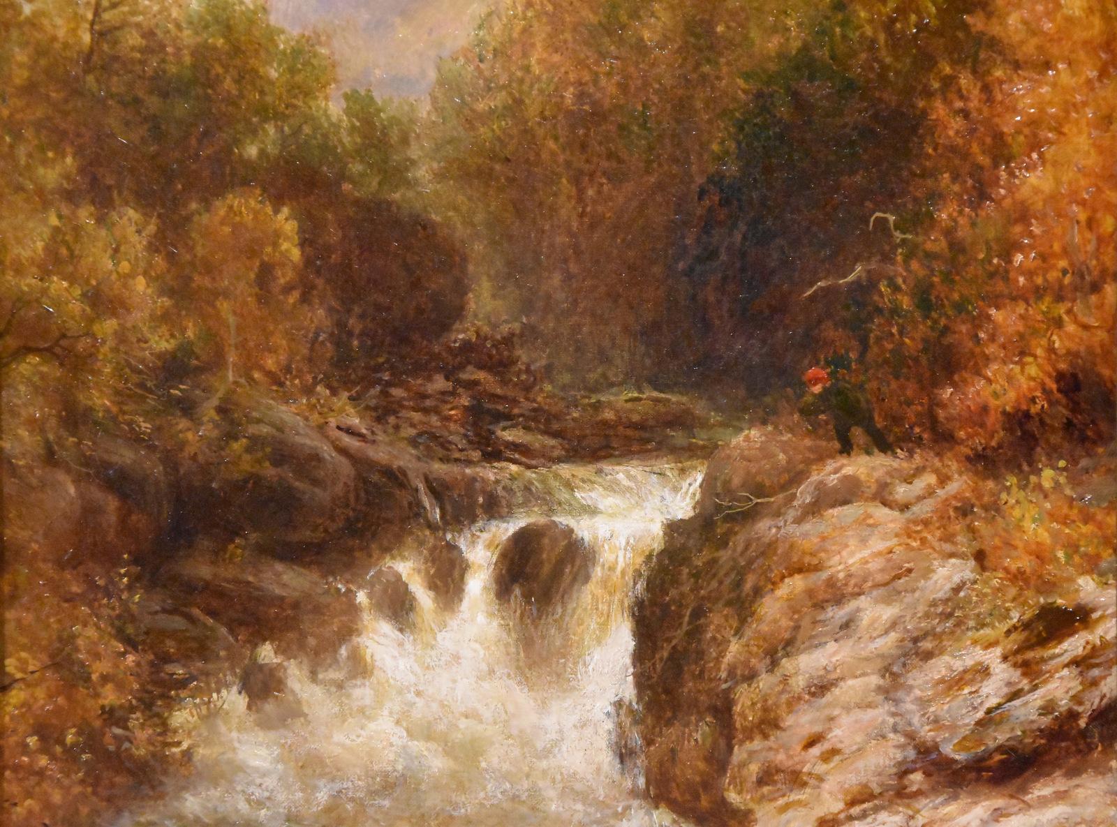 Ölgemälde von Charles James Parry „Ein Fluss in Nordwales“ im Angebot 2