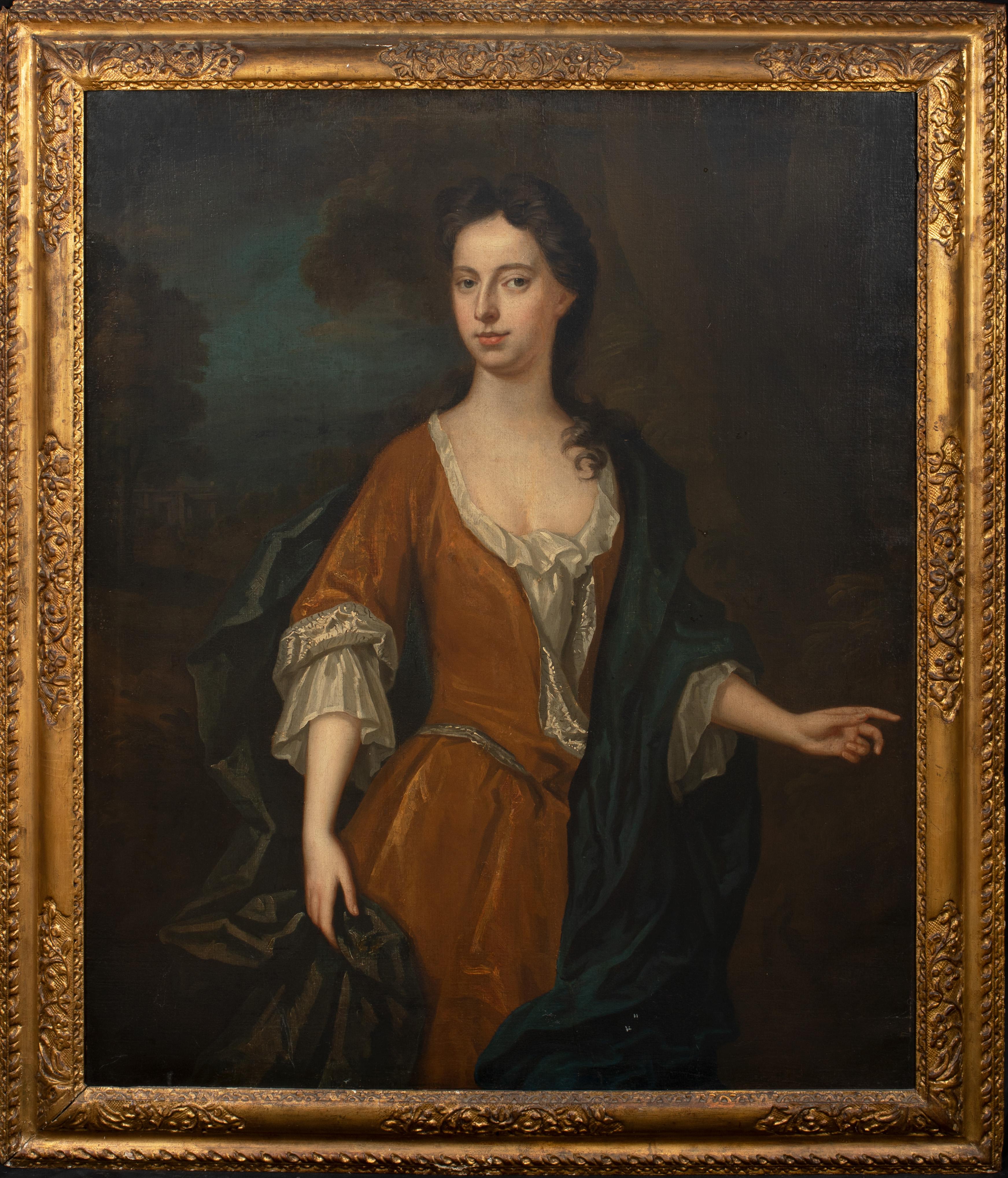 Lady Anne Egerton, Countess Of Jersey (1705-1762) - Painting by Charles Jervas