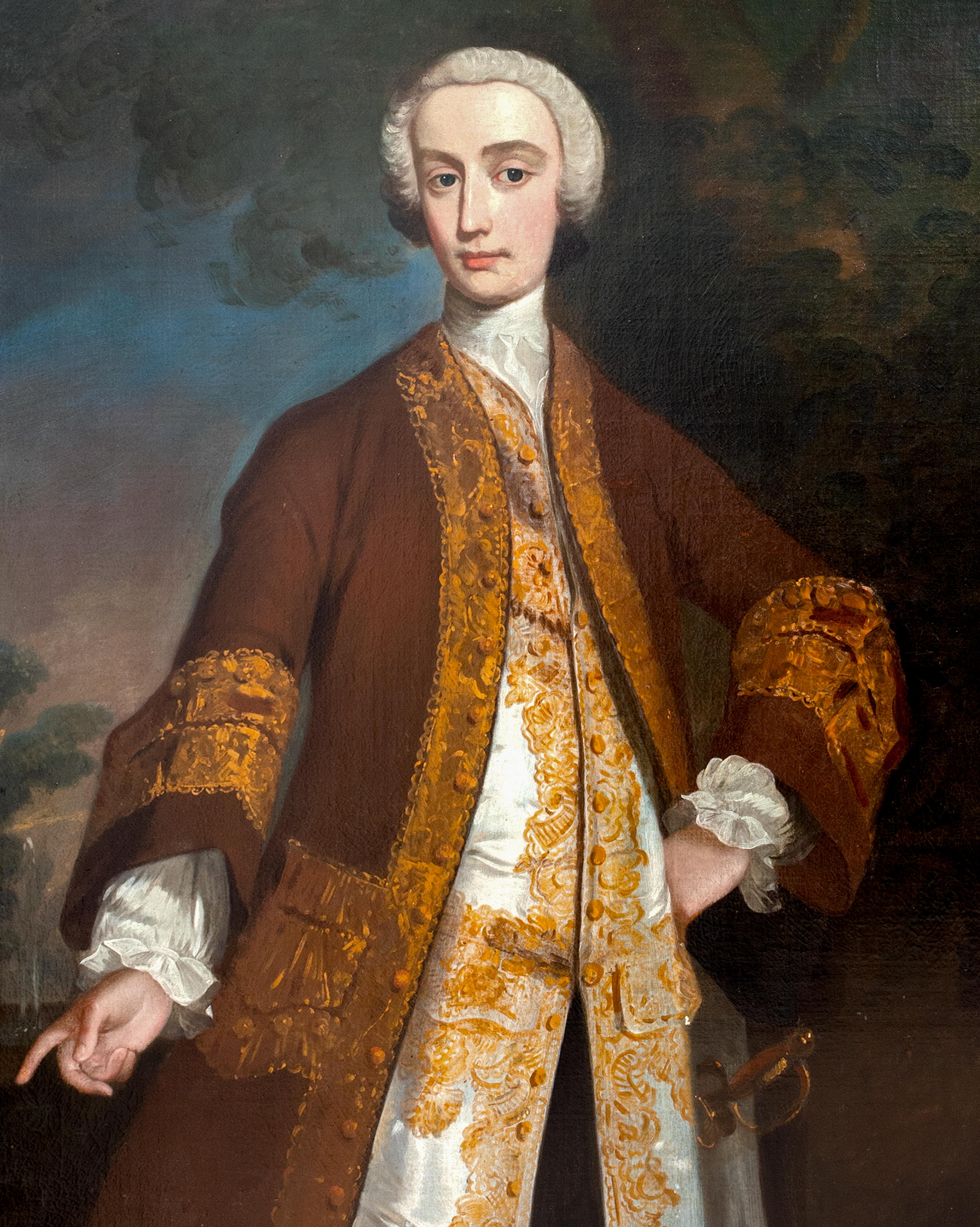 Porträt von 1st Baron Hawkstone, Sir Rowland Hill, Tory MP für Lichfield, Porträt  im Angebot 3