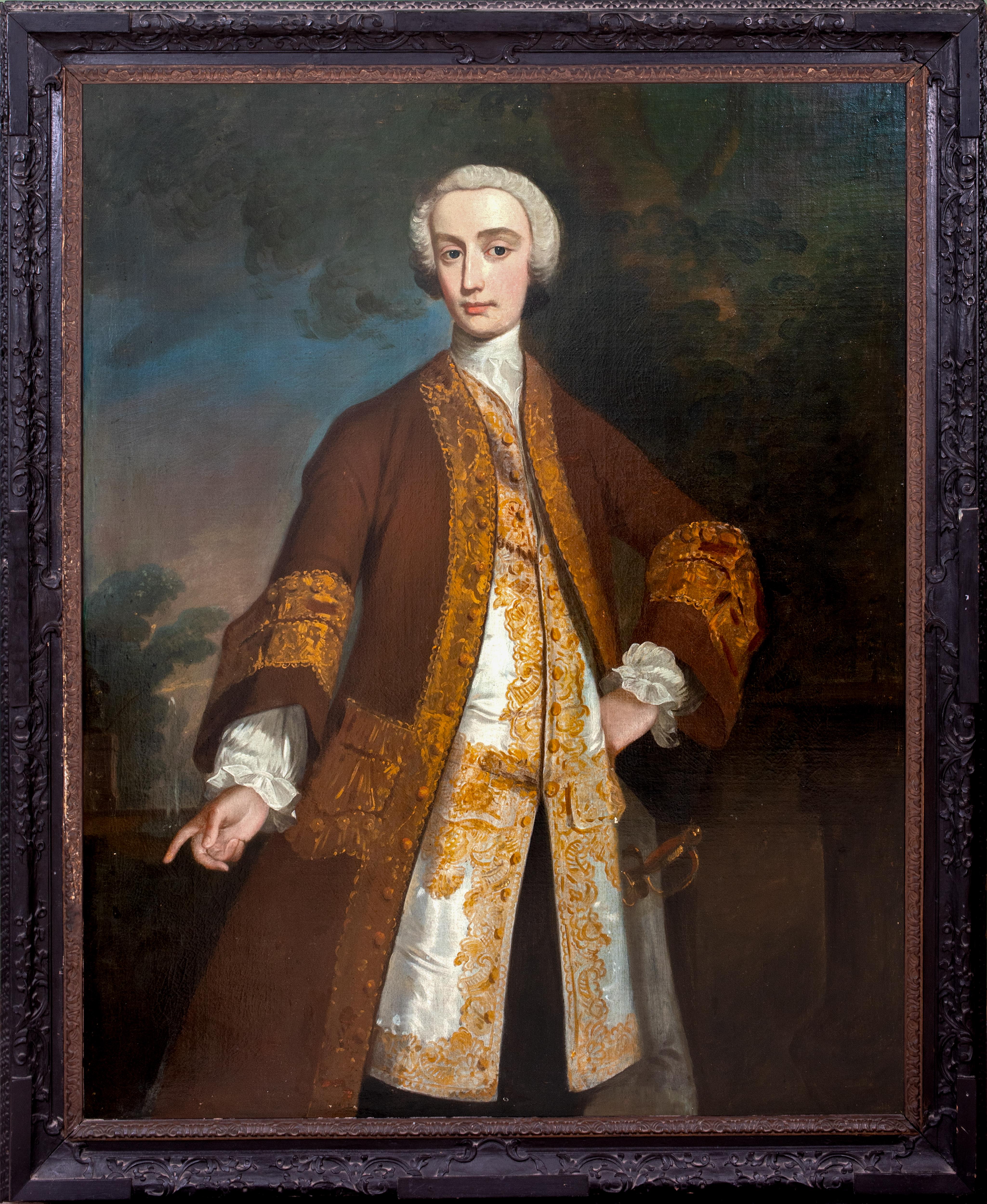 Charles Jervas Portrait Painting – Porträt von 1st Baron Hawkstone, Sir Rowland Hill, Tory MP für Lichfield, Porträt 