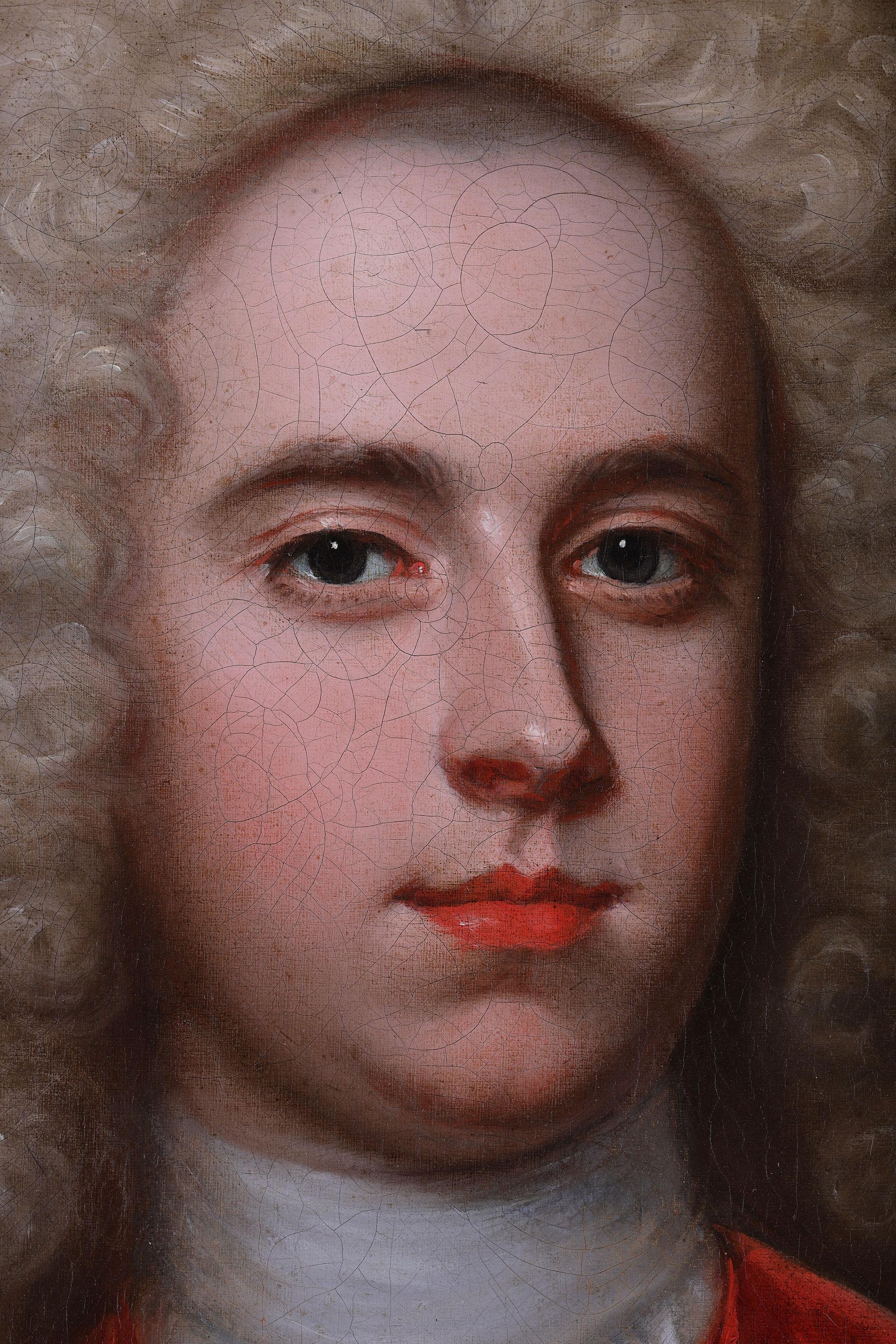 Portrait d'un homme probablement Arthur Viscount IRWIN, Temple Newsam Huile sur toile en vente 2
