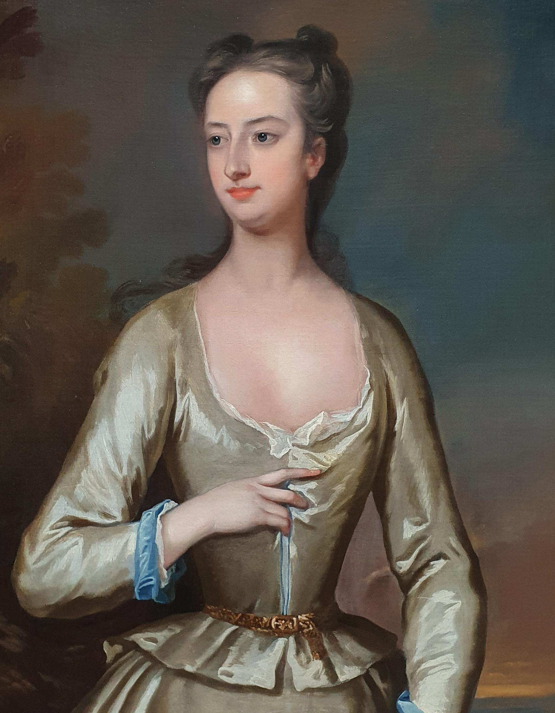 Portrait of Hannah Clements as a Shepherdess c.1730; by Charles Jervas 1