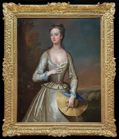 Portrait of Hannah Clements as a Shepherdess c.1730; by Charles Jervas