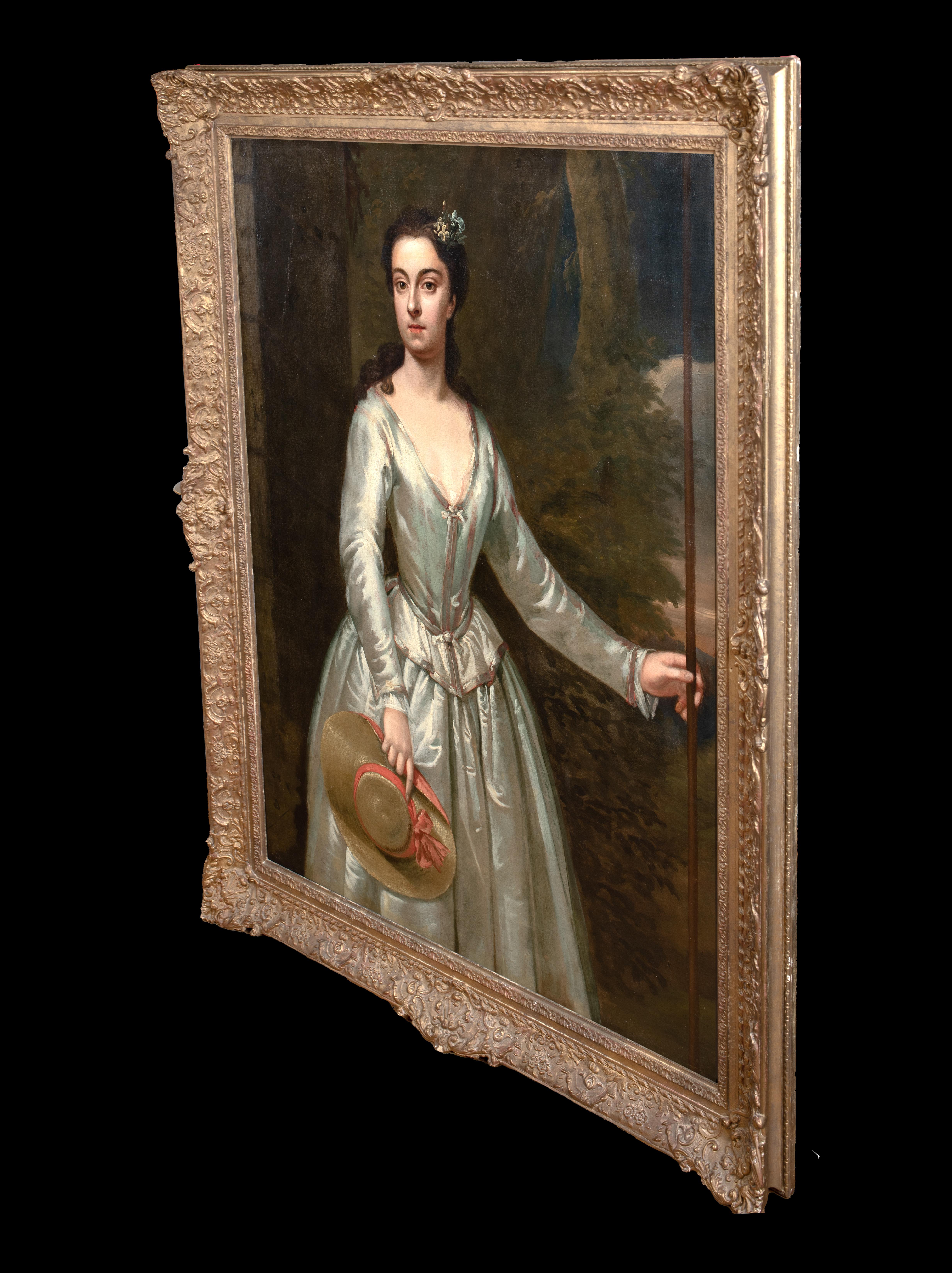 Portrait de Lady Margaret Hasting, en tant que bergère 18ème siècle  CHARLES JERVAS en vente 4