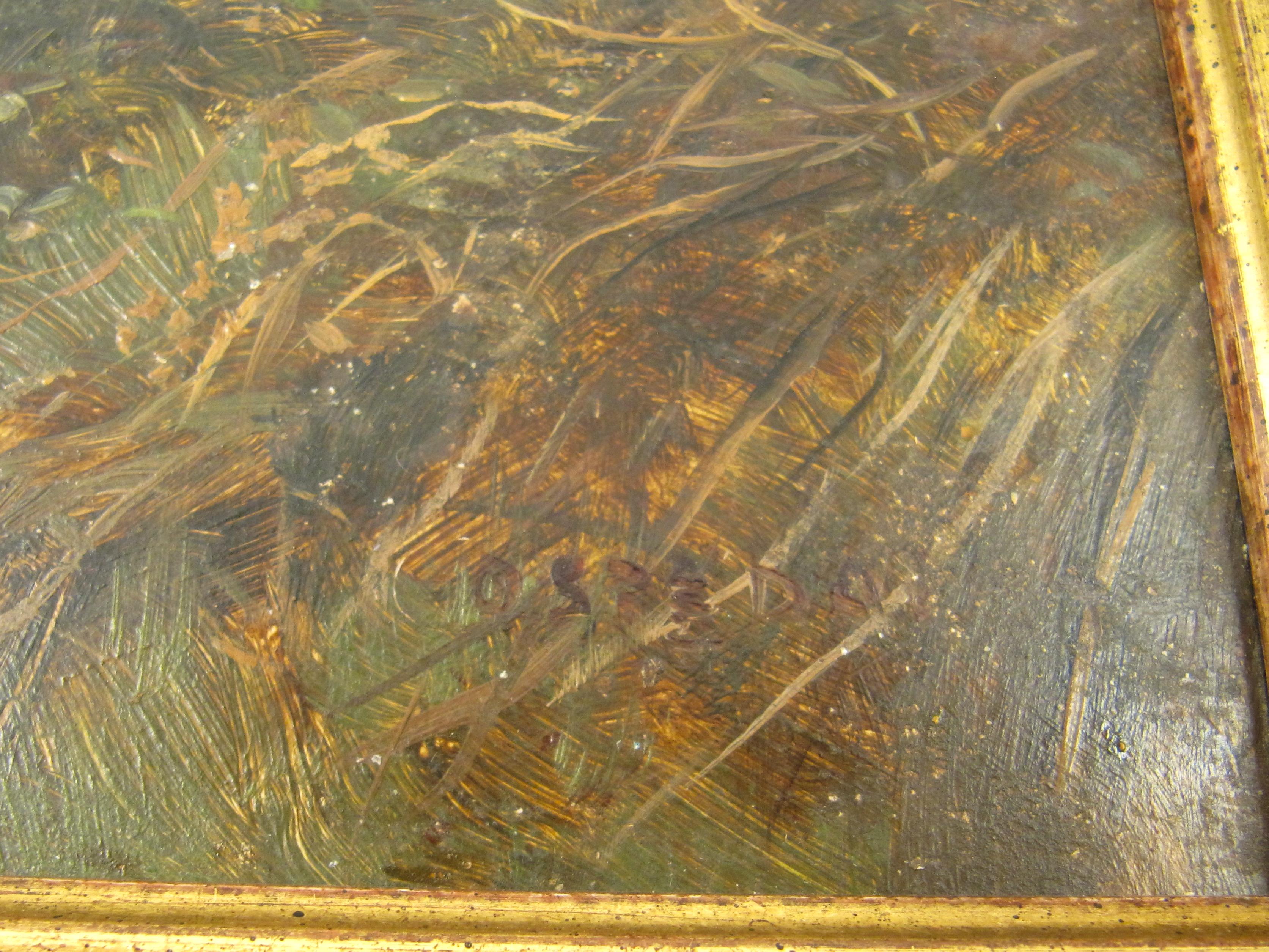 Charles Jones Way ( 1835 - 1919) Stream au-dessus d'Ospedaletti Italie Peinture à l'huile en vente 6