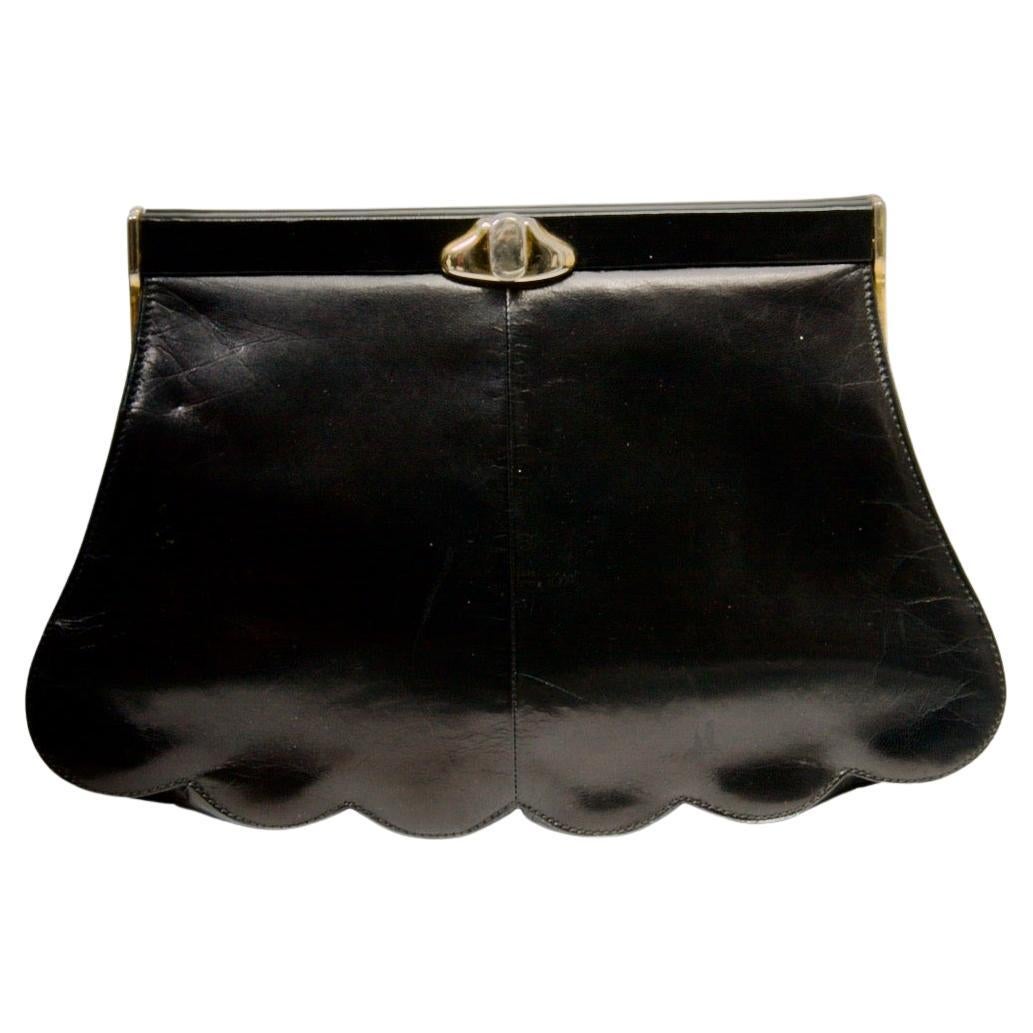 Jean-Louis Scherrer - Authenticated Handbag - Leather Black Plain for Women, Very Good Condition