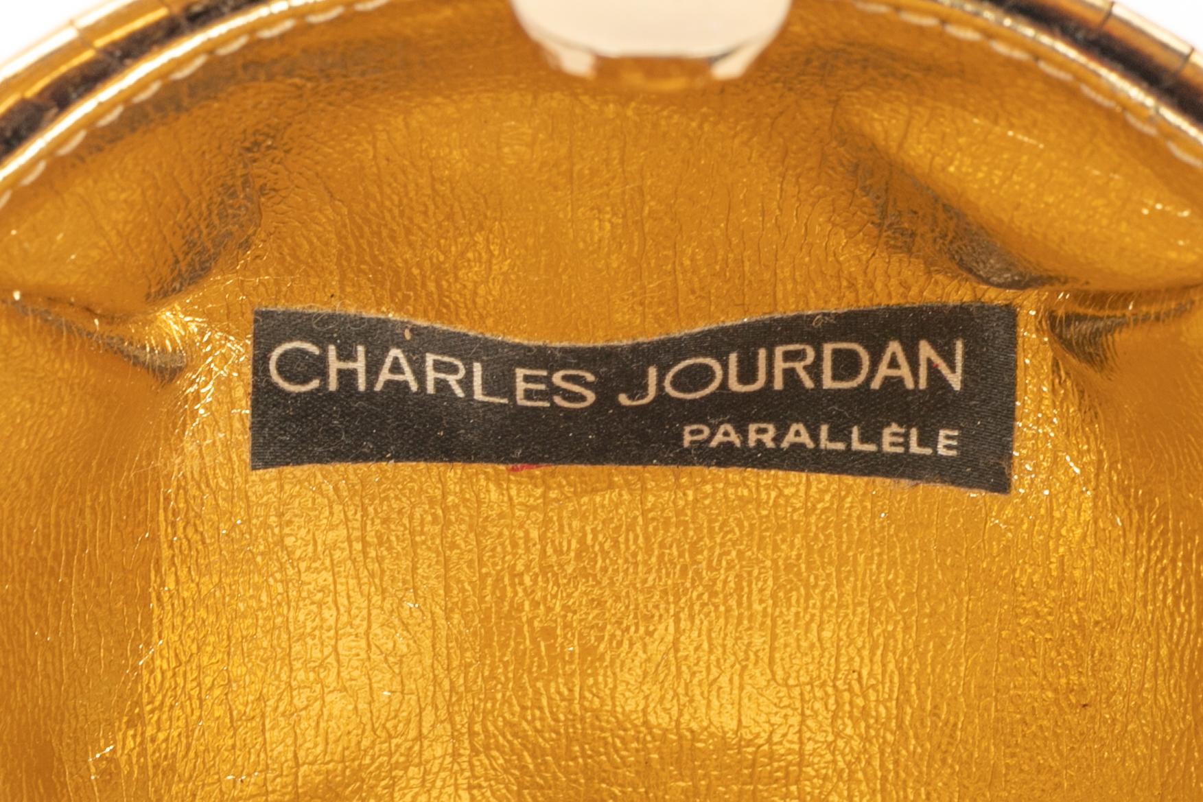 Charles Jourdan bowl bag For Sale 7