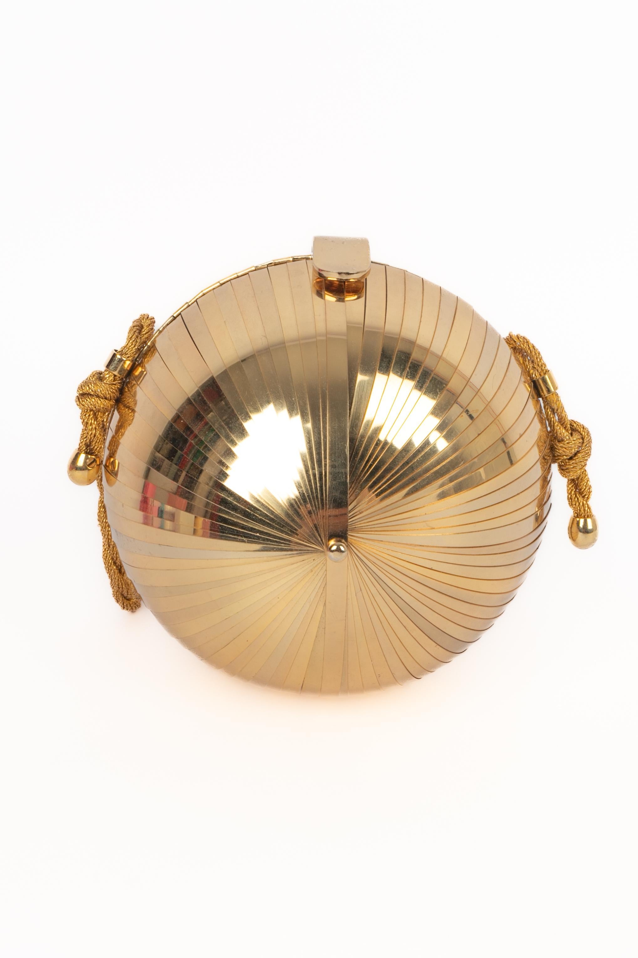 Brown Charles Jourdan bowl bag For Sale