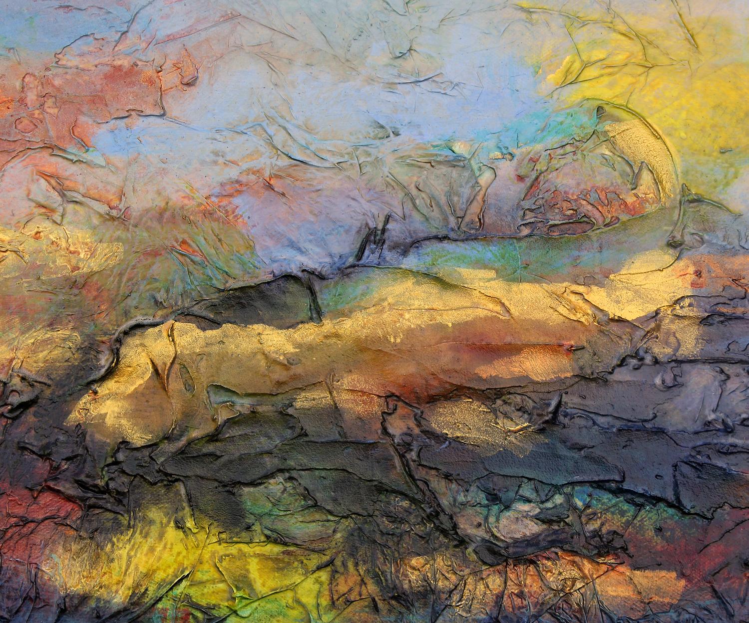 A Drift in the Clouds, Abstract Painting 2