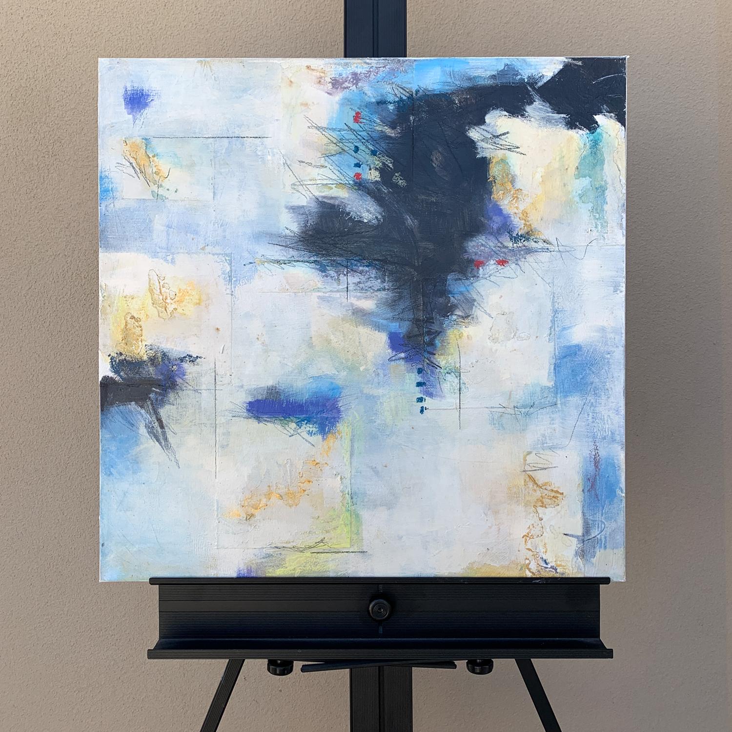 Blue Song I, Abstract Painting 1