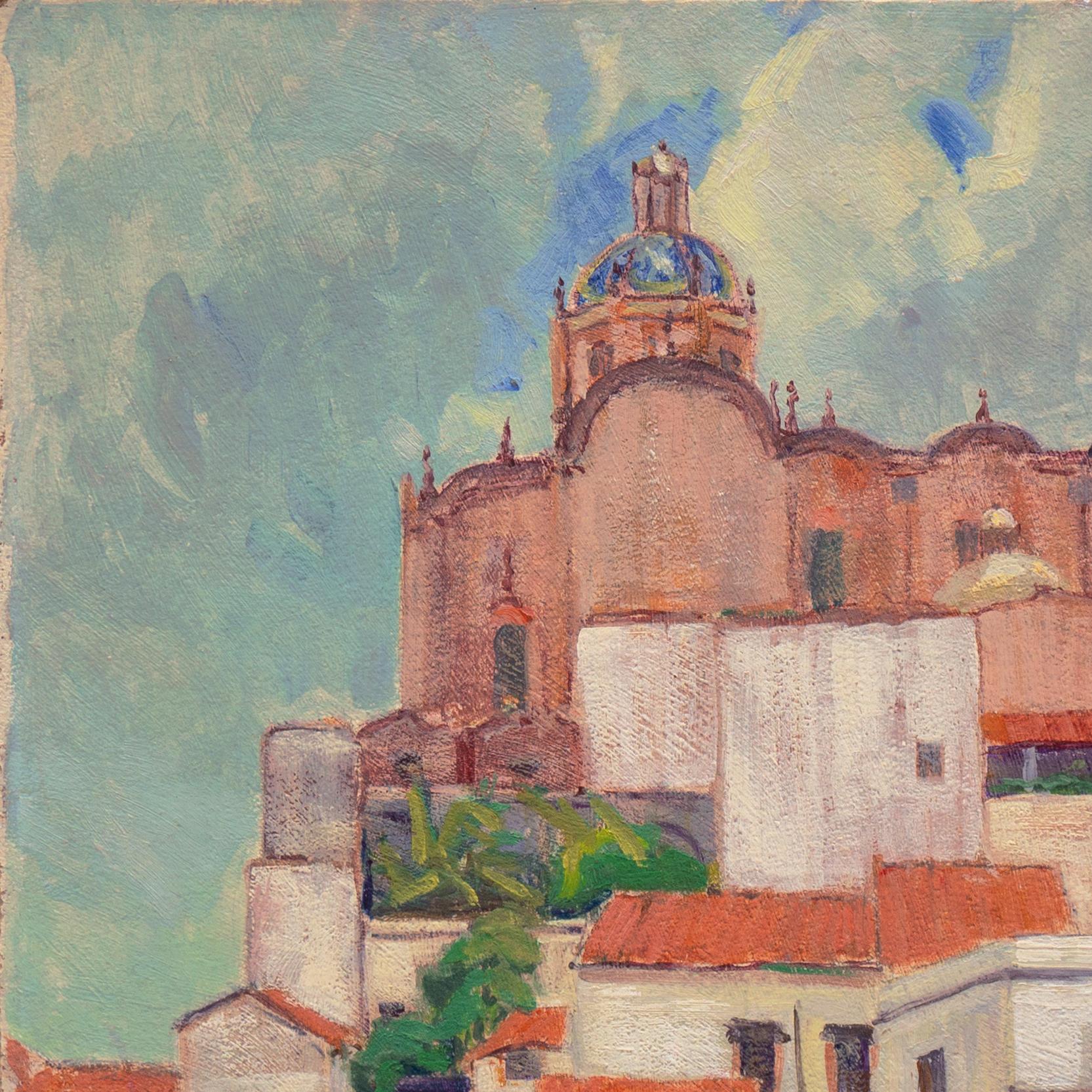 „Taxco, Mexiko“, Paris, Louvre, Who Was Who Was Who in American Art, PAFA, AIC im Angebot 3