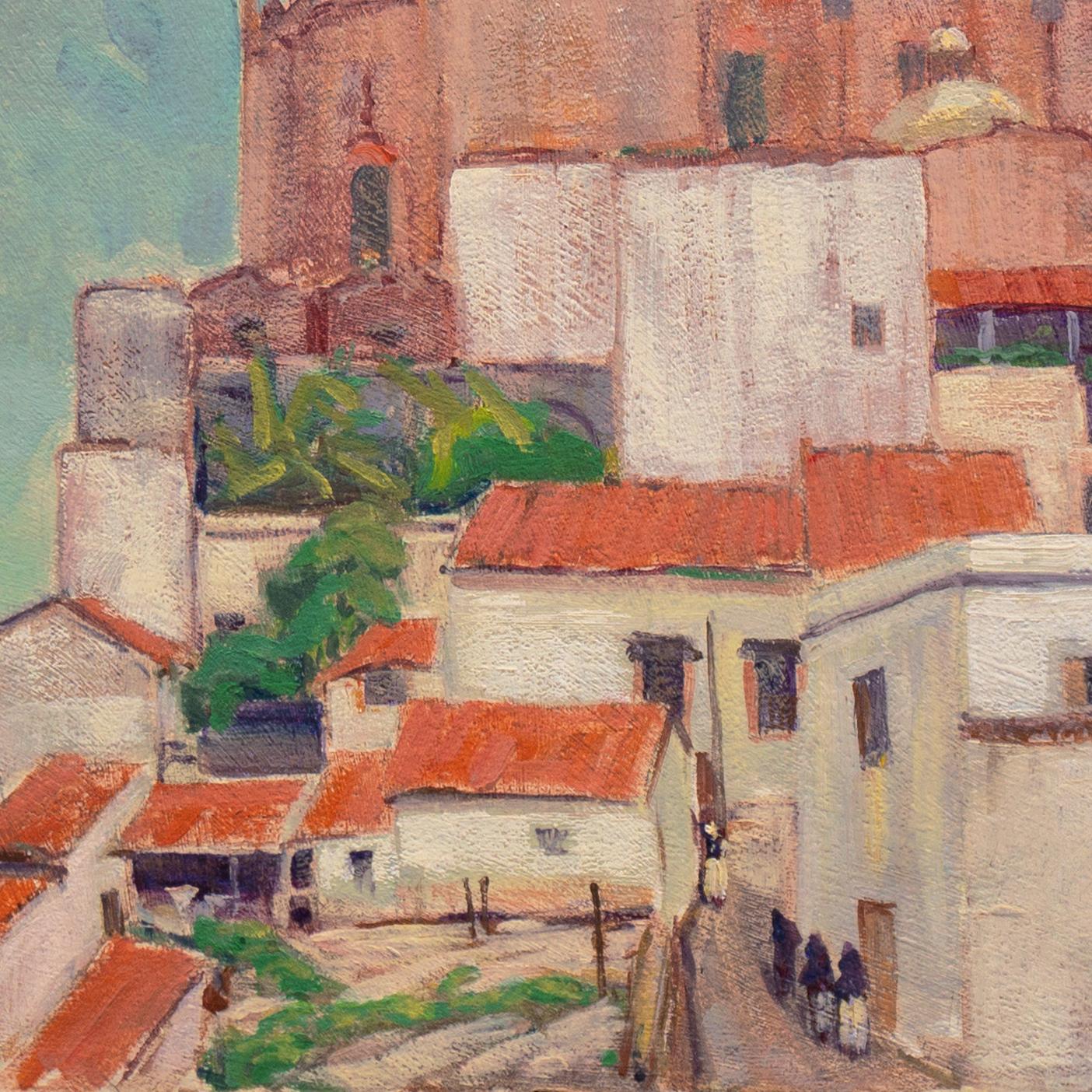 „Taxco, Mexiko“, Paris, Louvre, Who Was Who Was Who in American Art, PAFA, AIC im Angebot 4