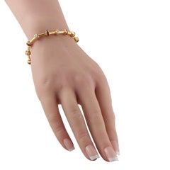 Charles Krypell 18K Yellow Gold 1.0ct Diamond and Ruby Bracelet CK07-122325