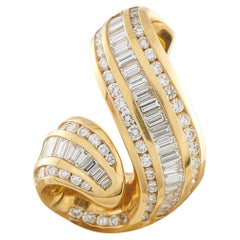 Charles Krypell Or Jaune 18K Pendentif Diamant 2.0ct CK04-122425