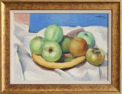 Nature morte aux pommes et à la banane
