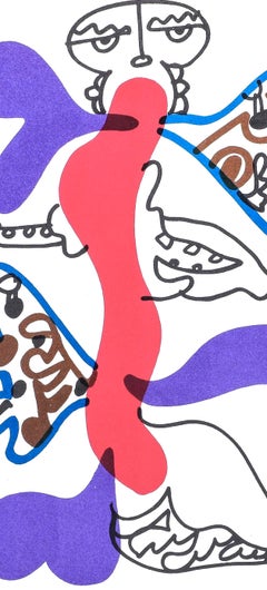 Charles Lapicque, Figure fantastique, du XXe siècle, 1974