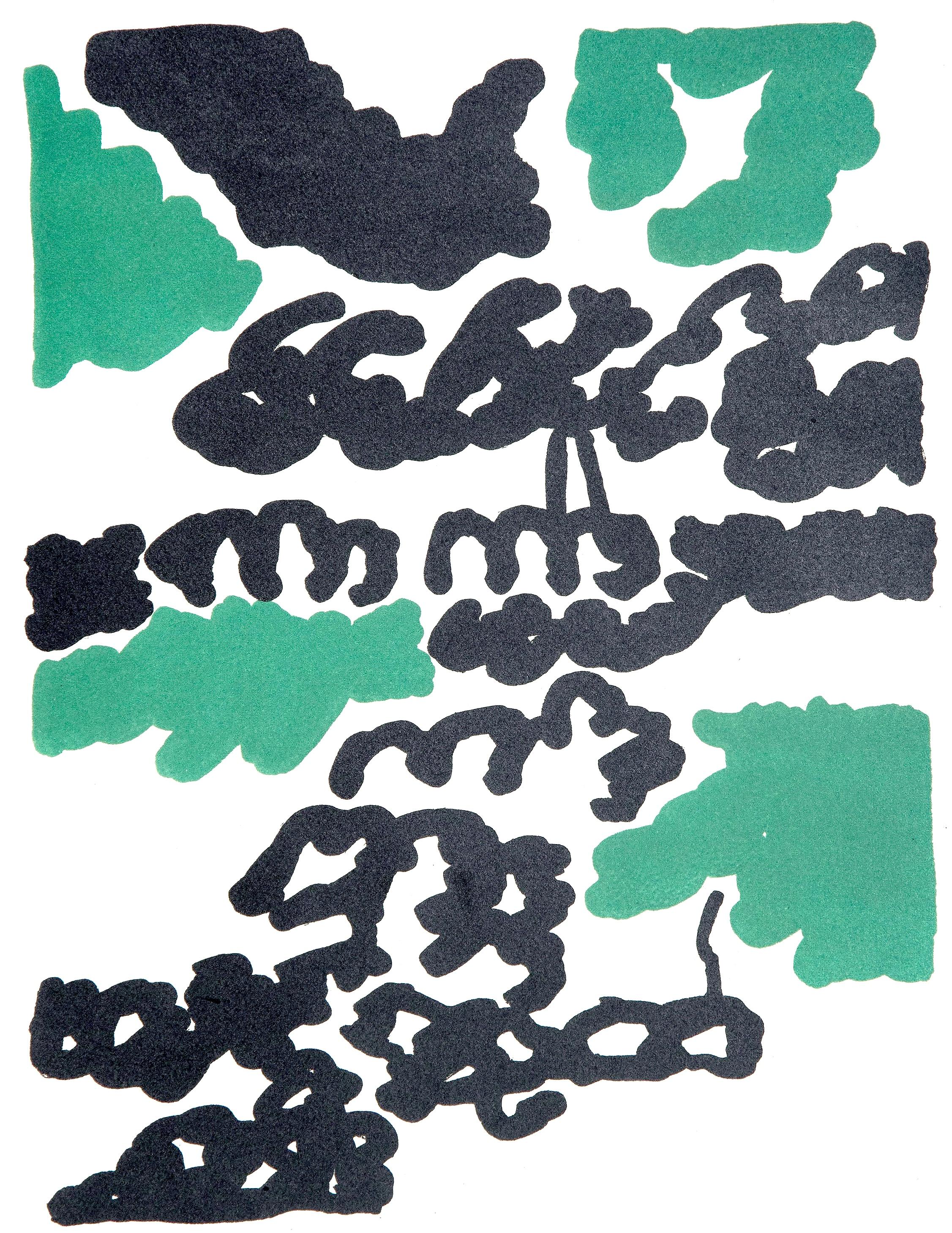Landscape Print de Charles Lapicque - Composición, Société internationale d'art XXe siècle