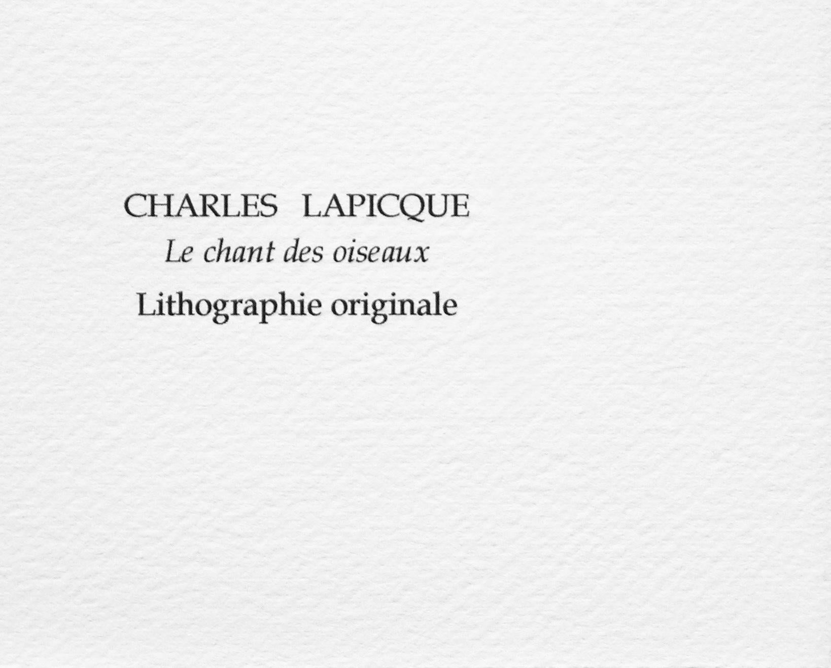 Le chant des oiseaux, Souvenirs et Portraits d'Artistes For Sale 1