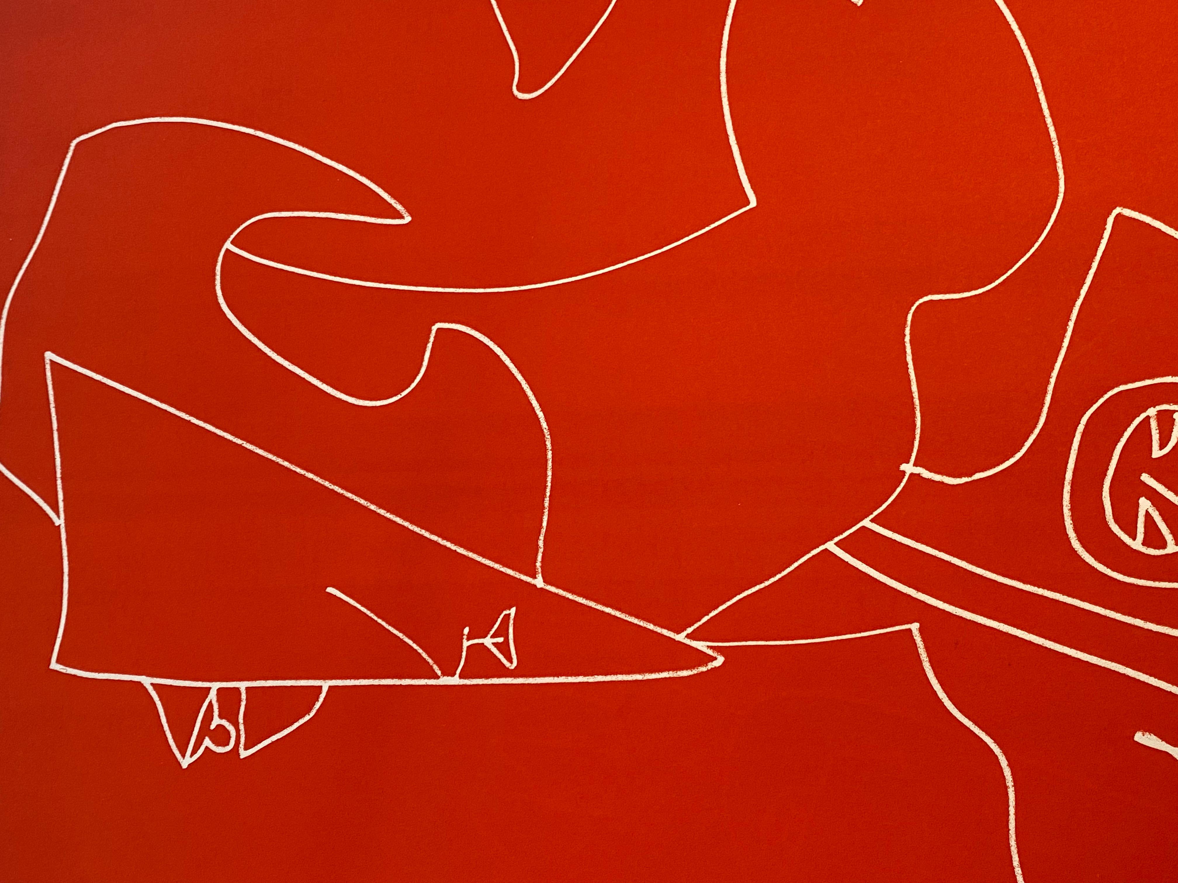 Charles Lapique  Le démiurge  Lithographie originale en vente 3