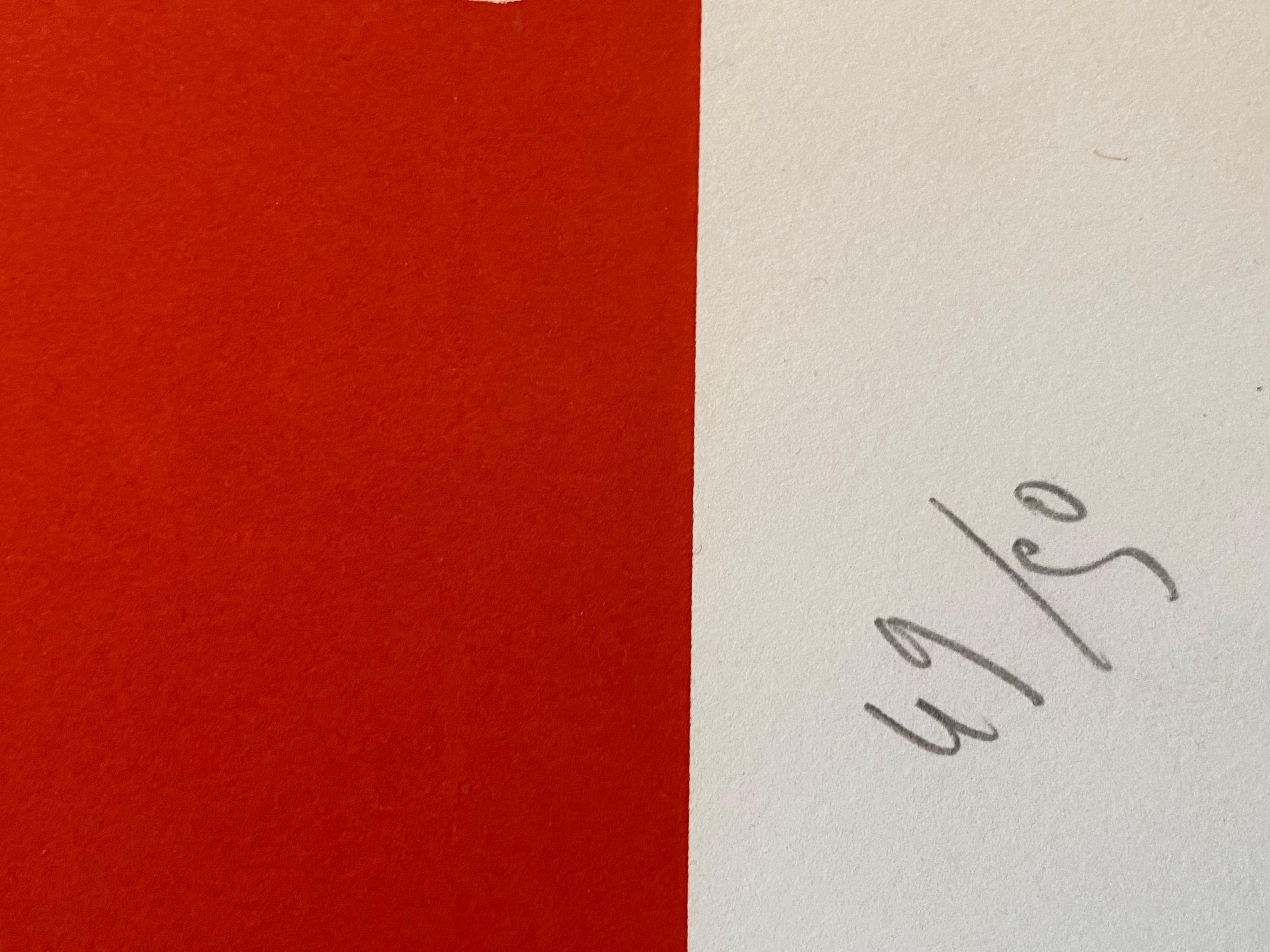 Charles Lapique  Le démiurge  Lithographie originale en vente 7