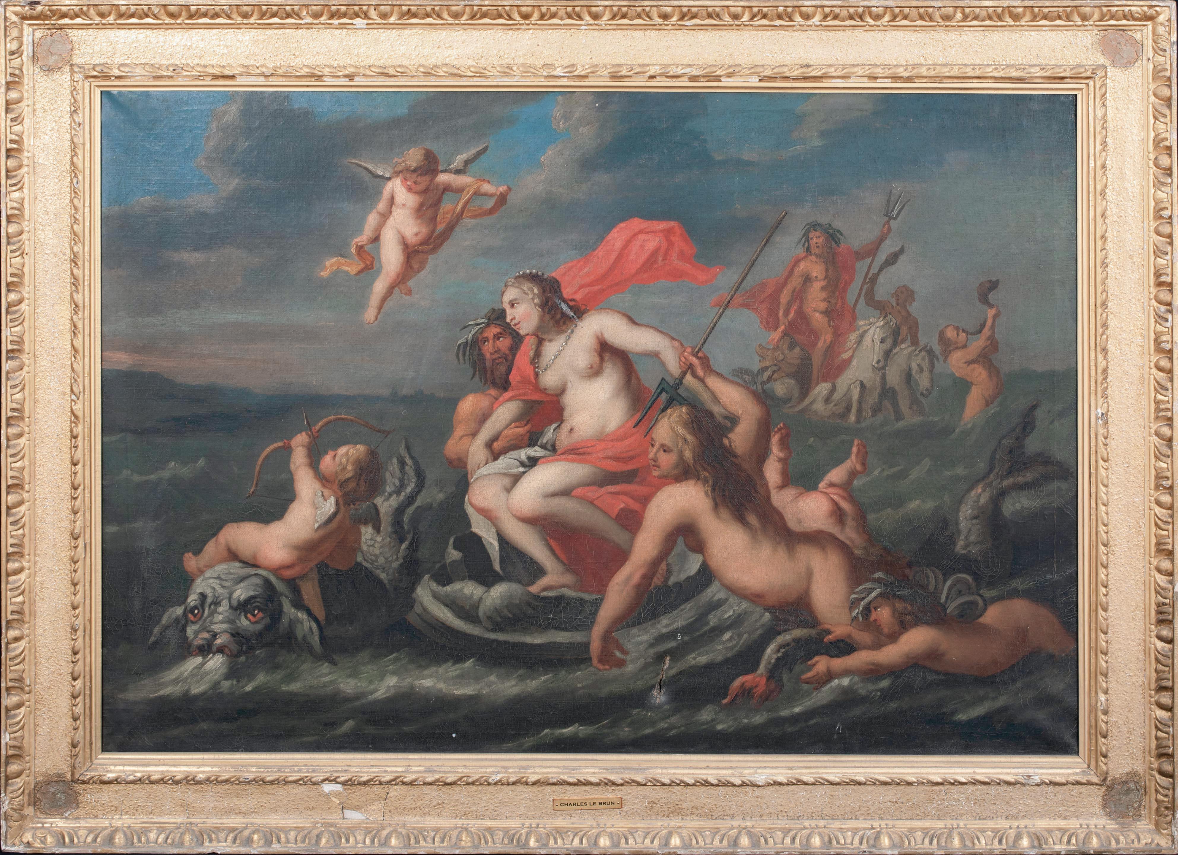  The Triumph Of Galatea, 17th Century  Attributed to Charles Le Brun (1619-1690)