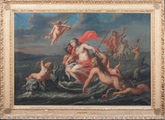 Antique  The Triumph Of Galatea, 17th Century  Attributed to Charles Le Brun (1619-1690)