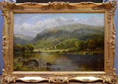 Loch Lomond - 19th Century Landscape Oil Painting of the Scottish Highlands