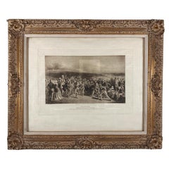 “The Golfers” Antique Itching