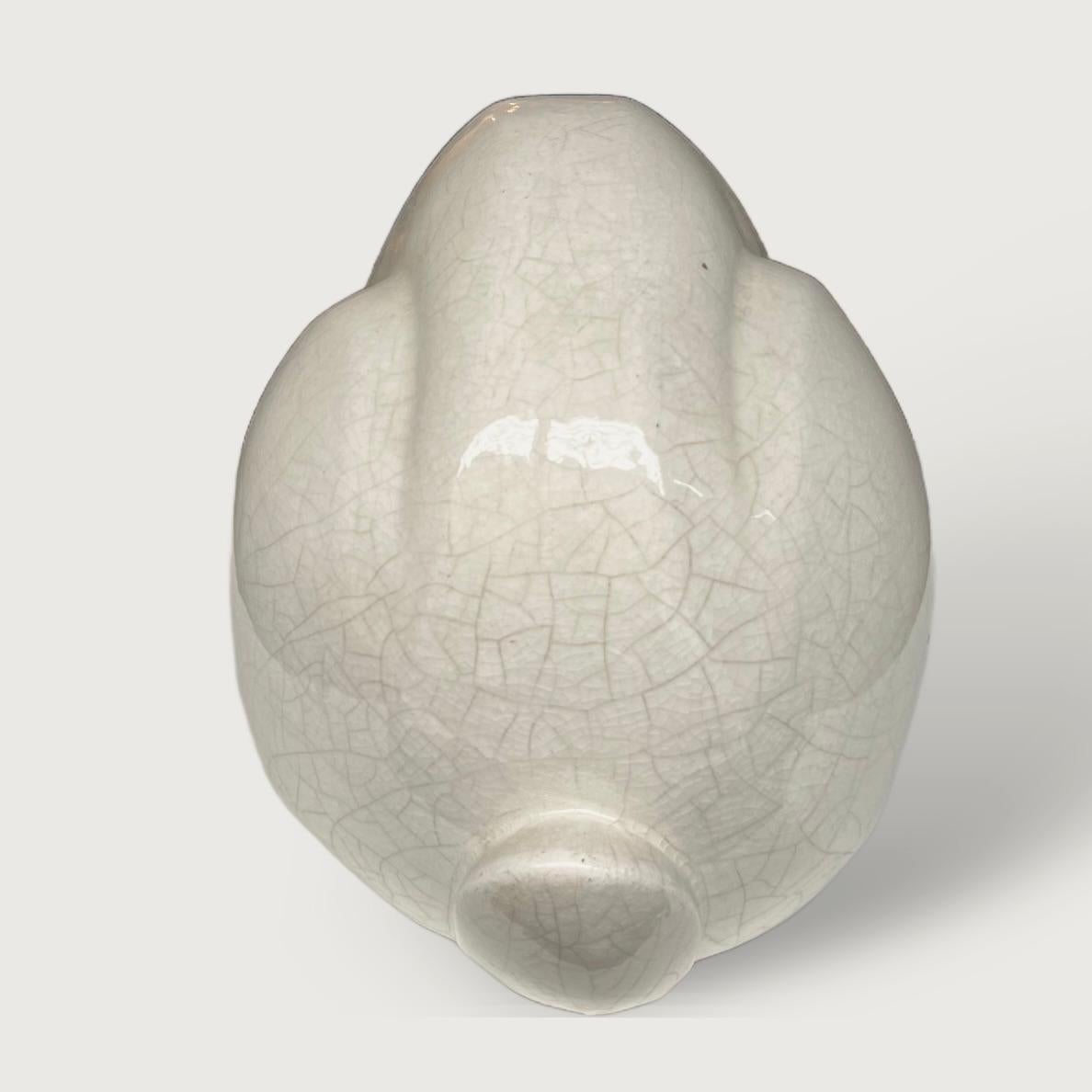 Charles Lemanceau (1905-1980) Art Deco Keramik-Liegesessel aus Kaninchen aus Keramik im Zustand „Gut“ im Angebot in CA, CA