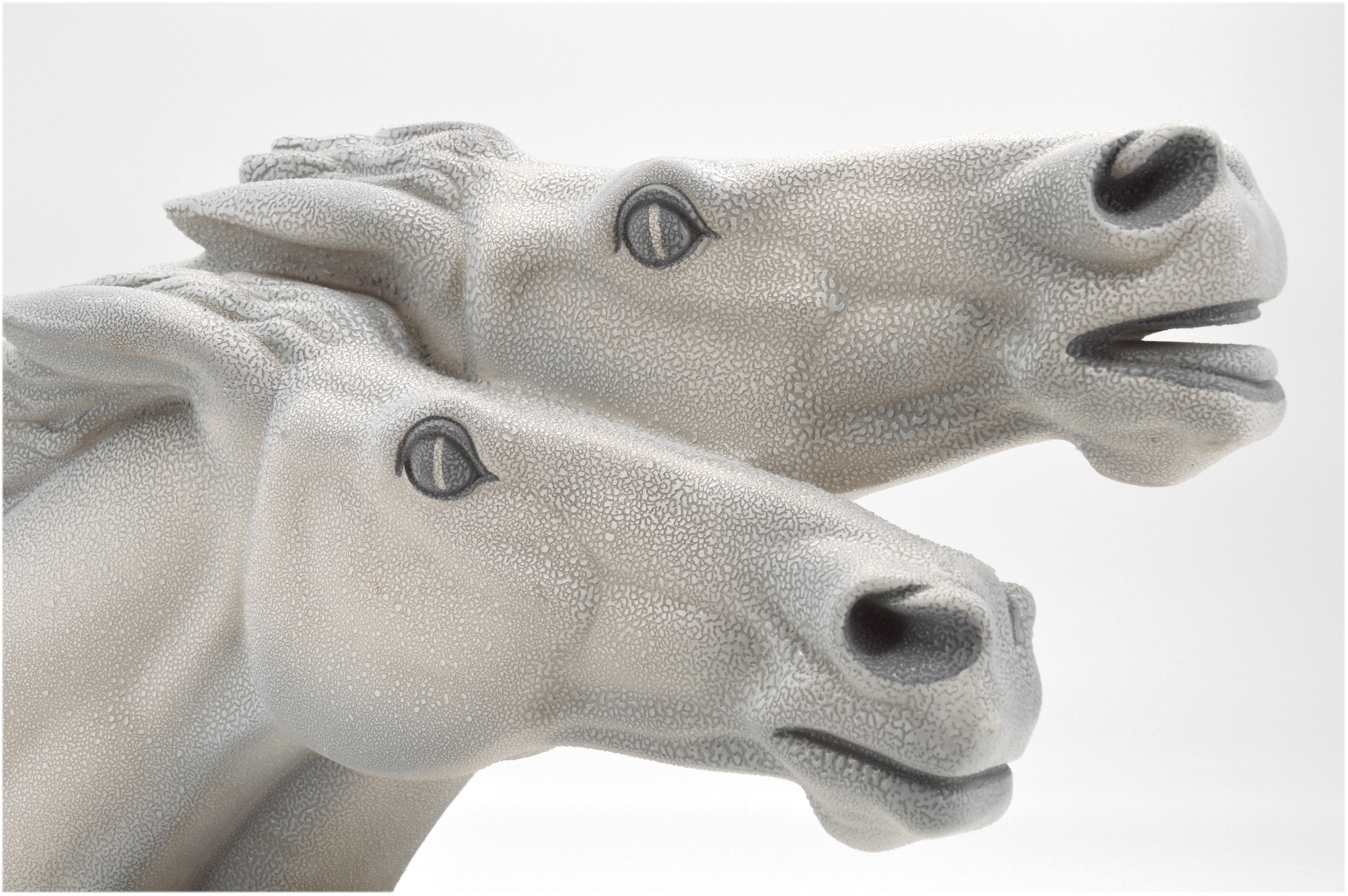 Early 20th Century Charles Lemanceau French Art Deco Elephant Vs Lioness Sculpture, 1920 For Sale
