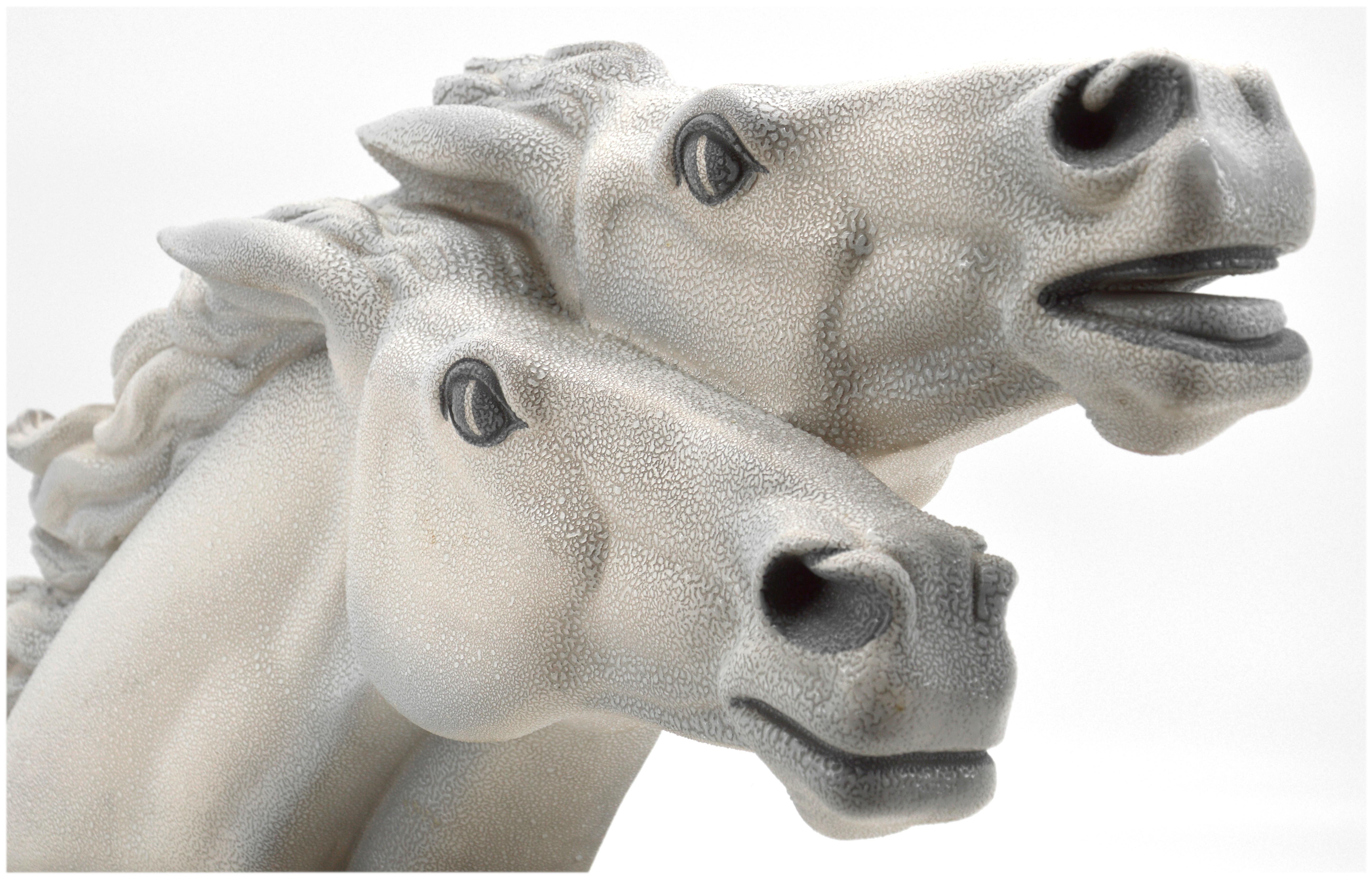 Charles Lemanceau, statue de cheval Art déco française « au mât de chasse », années 1930 Bon état - En vente à Saint-Amans-des-Cots, FR