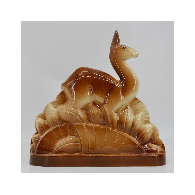 Scultura di lama Art Déco di Charles Lemanceau per Saint Clément (Lunéville), Francia, anni '20 - Ceramica Art Déco francese

Questa straordinaria scultura di lama in stile Art Déco francese è stata creata negli anni '20 dal celebre scultore Charles