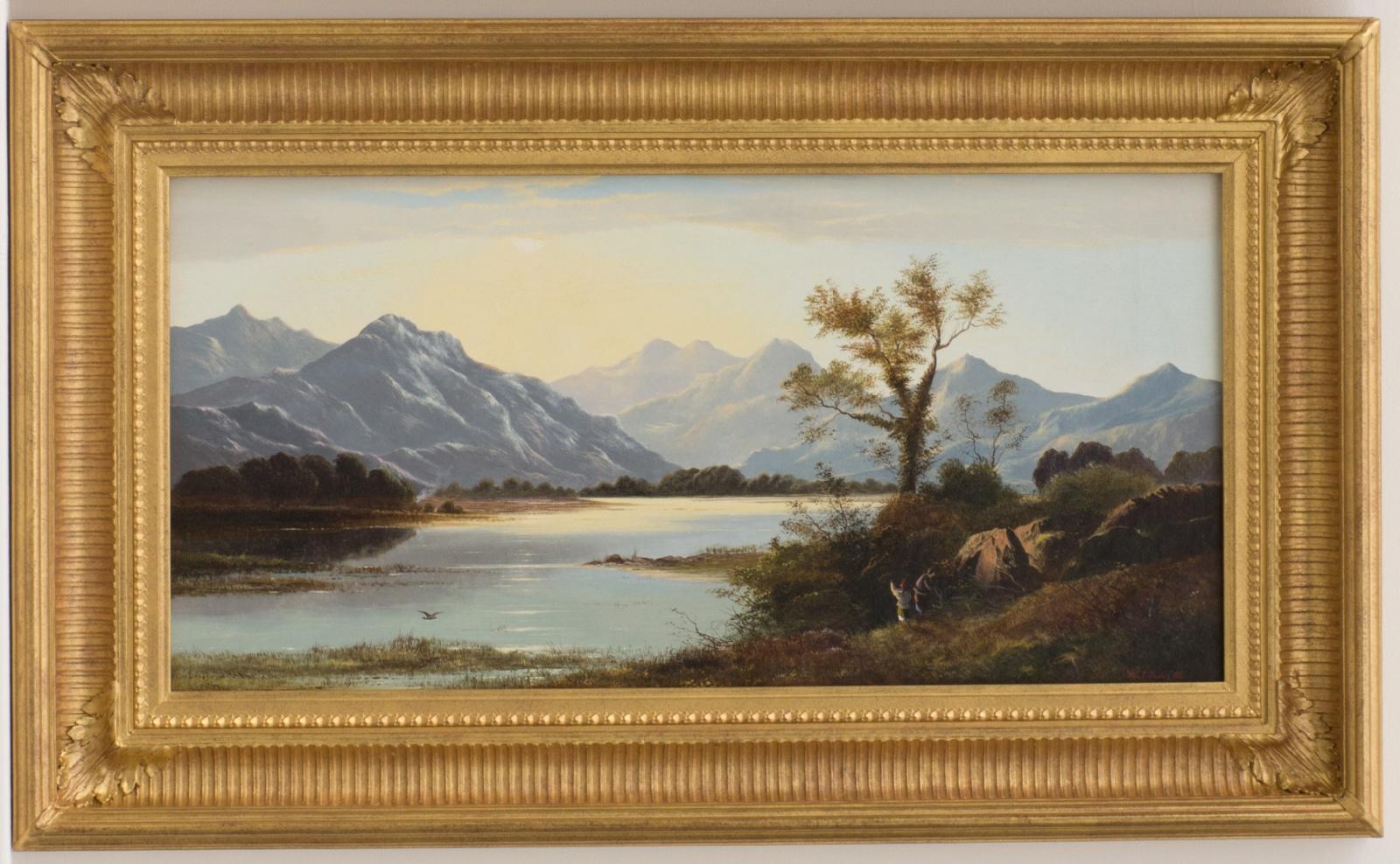 Charles Leslie Landscape Painting - Longhrea Tam, Westmoreland
