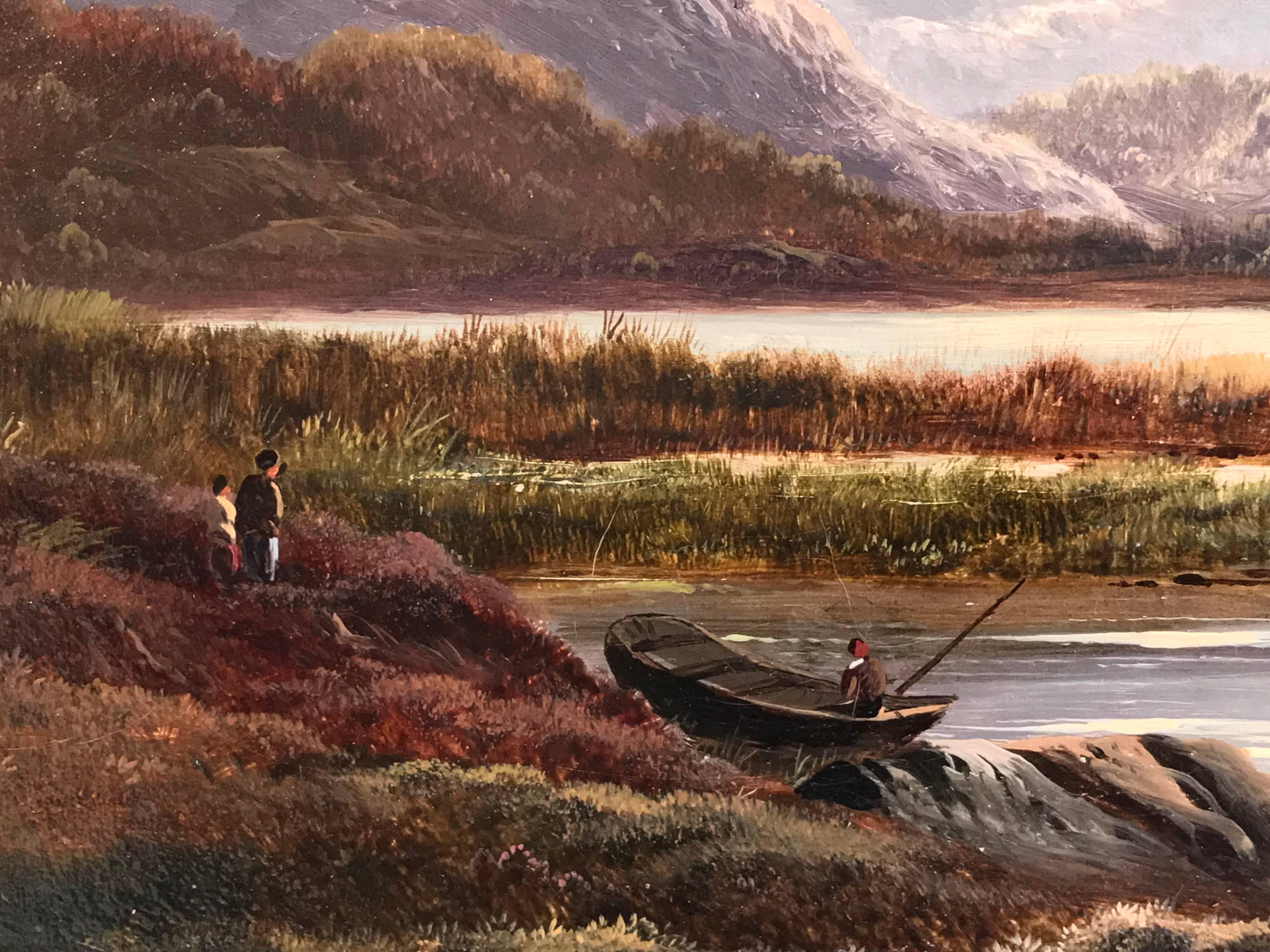 scottish highlands oil paintings