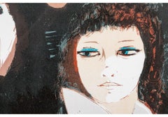 Charles Levier (Fr., 1920 - 2003) Signed & Numbered Litho Titled "Night Life"