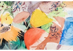 Charles Levier (Franzose, 1920– 2003) Große Aquarell- und Tinte- Küstenlandschaft