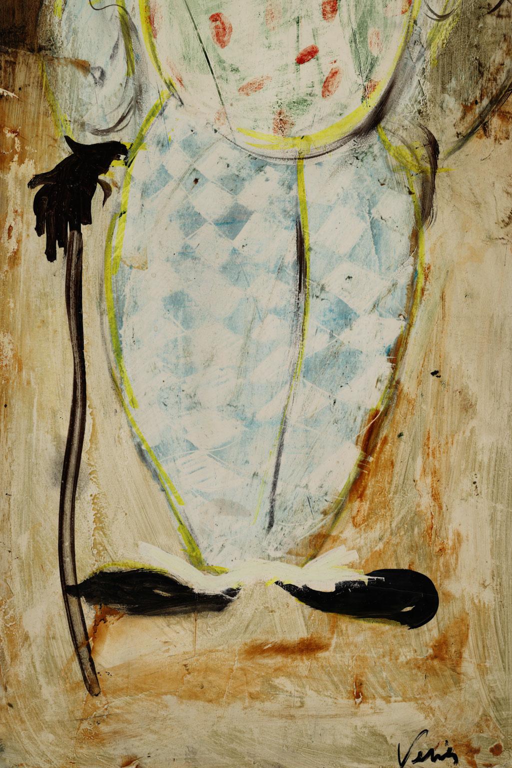 [Pittura a olio su tavola di Charles Levier, incorniciata 4