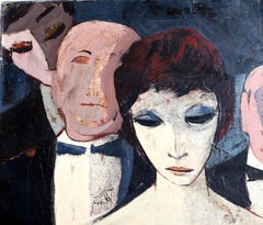 La Loge, Oil Painting by Charles Levier