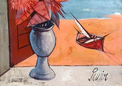 La Plage, Nature morte florale de Charles Levier