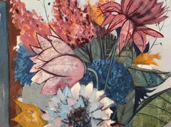 Sur la Rue, Natura morta floreale moderna di Charles Levier