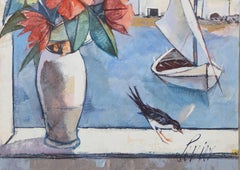 Peinture à l'huile de Charles Levier