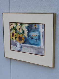 Charles Levier Watercolor Painting