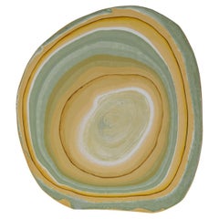 Charles Light Green And Gold Wood Side Table BY Cupioli