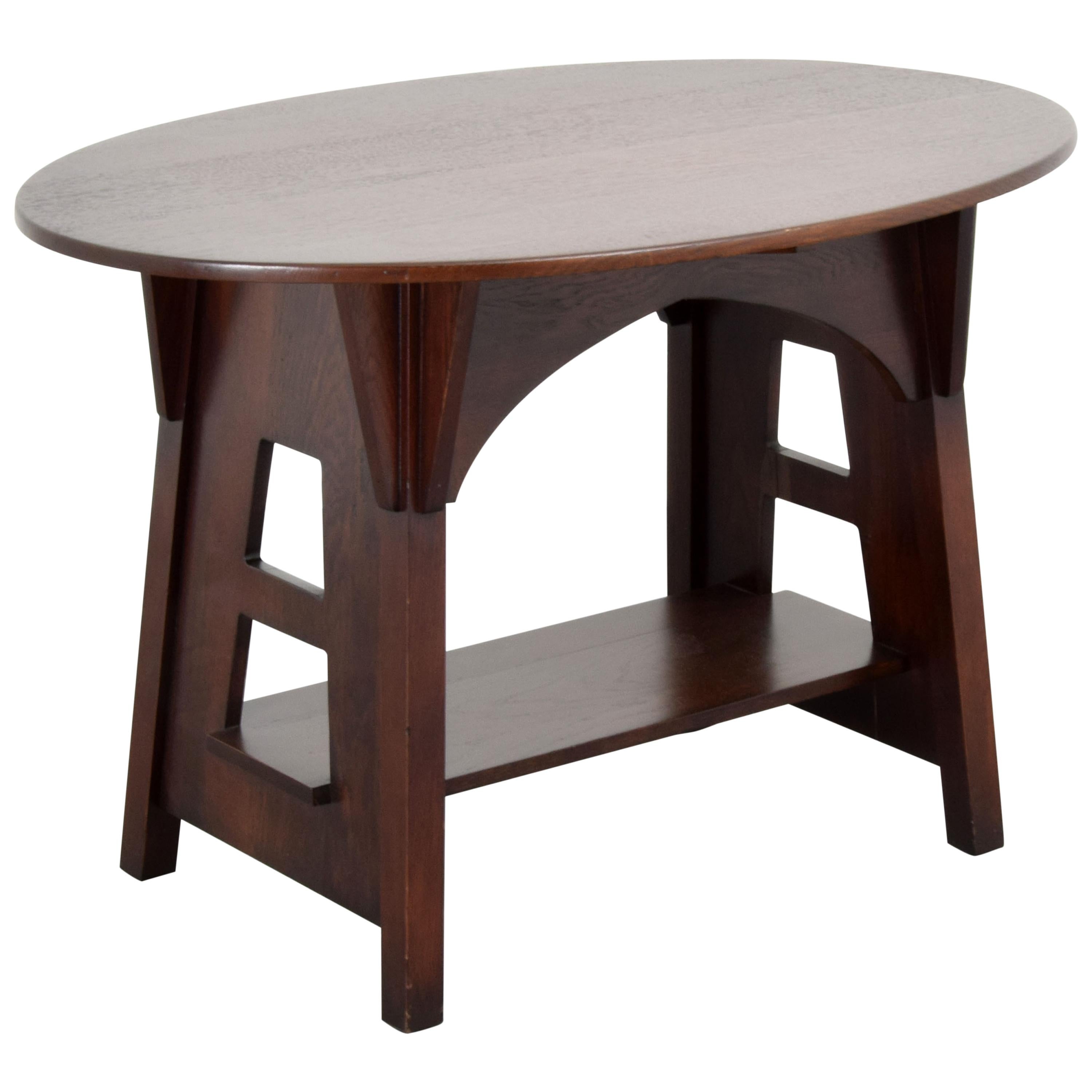 Charles Limbert Mission Library Table For Sale
