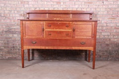 Charles Limbert Mission Oak Arts & Crafts Sideboard Credenza, circa 1900