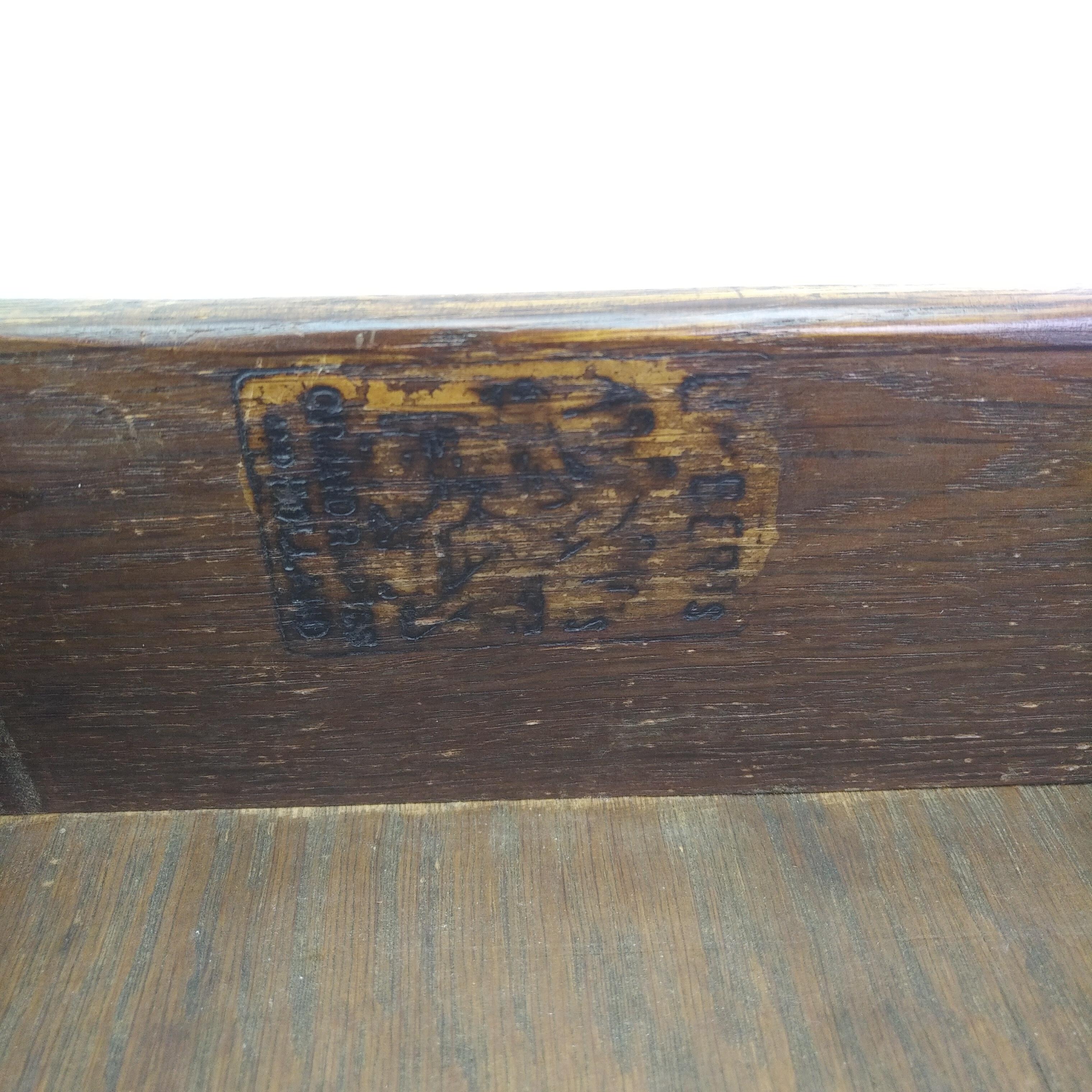 Charles Limbert One Drawer Footstool c1910 For Sale 10