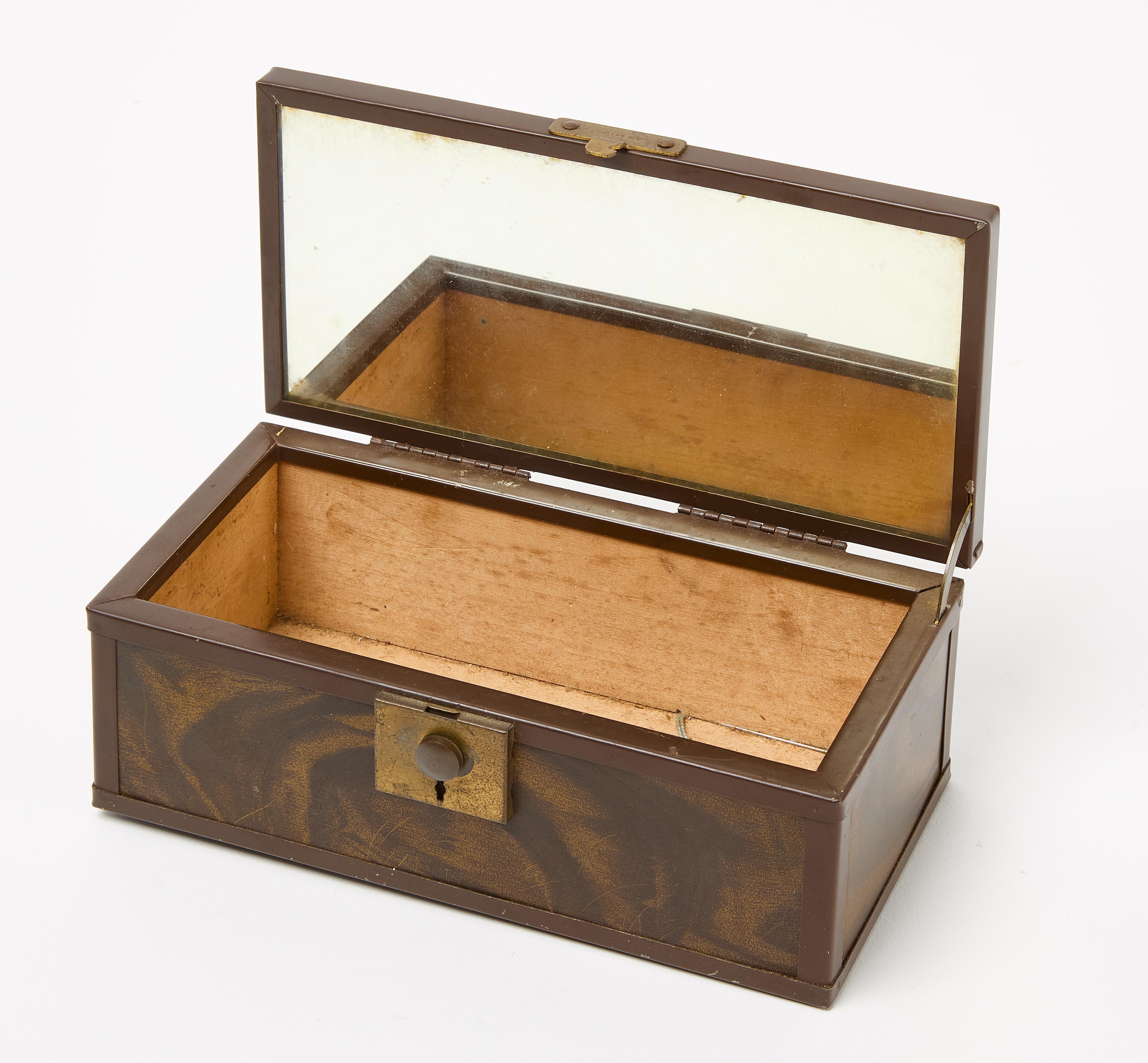 Arts and Crafts Charles Lindbergh box For Sale
